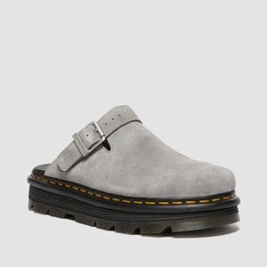 Doc Martens Zebzag Suede Mules - Grey